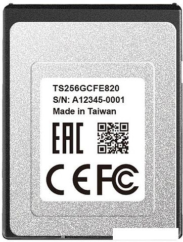 Карта памяти Transcend CFexpress 820 Type B 256GB TS256GCFE820