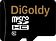 Карта памяти DiGoldy microSD (Class 10) 16GB [DG0016GCSDHC10-W/A-AD]