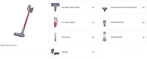 Пылесос Dyson V8 Extra 400395-01