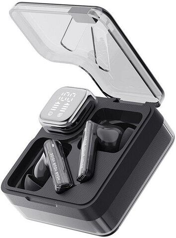 Наушники QCY MeloBuds Neo (черный) + брендированный брелок QCY