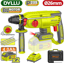 Перфоратор Dyllu DTLM1B262 (с 2-мя АКБ, кейс)