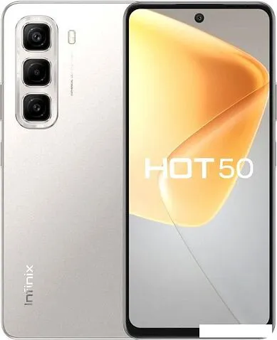 Смартфон Infinix Hot 50 X6882 8GB/256GB (серый титан)