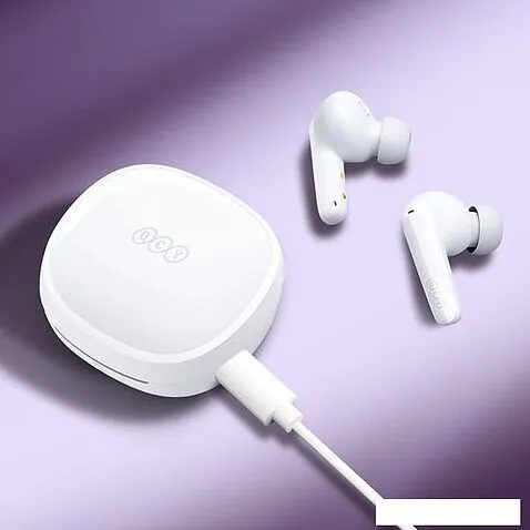 Наушники QCY T13X (белый)