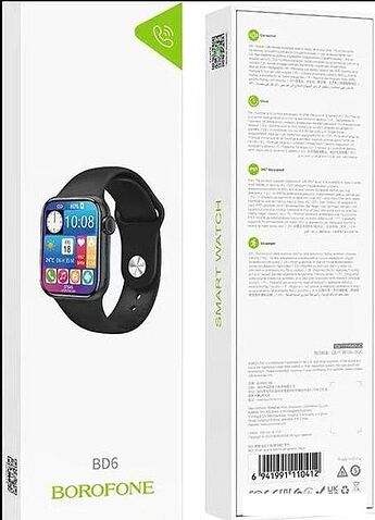 Умные часы Borofone BD6 (черный)