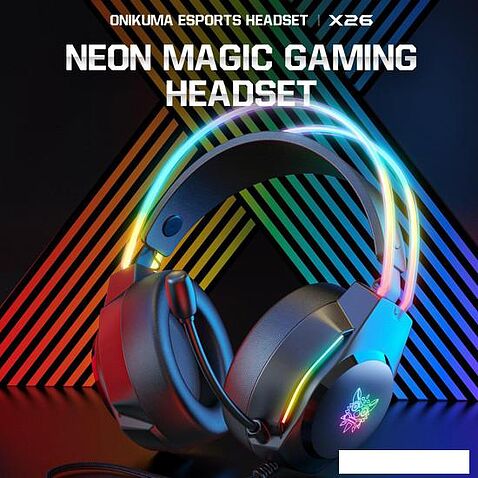 Наушники Onikuma X26 (черный)