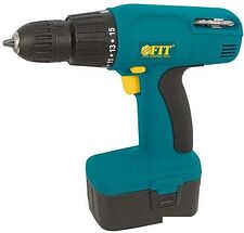 Дрель-шуруповерт FIT 80204 (с 2-мя АКБ, кейс)