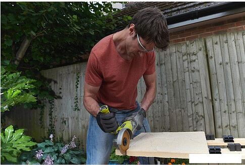 Угловая шлифмашина Ryobi RAG950-125S [5133002495]