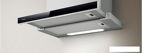 Кухонная вытяжка Jetair Betta 60/GR/BK GL (PRF0099697)