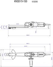 Угловая шлифмашина Metabo KNSE 9-150 SET 602265500 Угловая шлифмашина Metabo KNSE 9-150 SET 602265500
