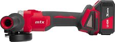 Угловая шлифмашина MTX AGB-BL-20-125 (с 1-м АКБ)