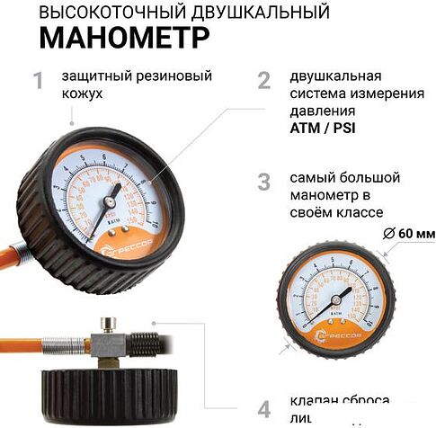 Автомобильный компрессор Агрессор AGR 120