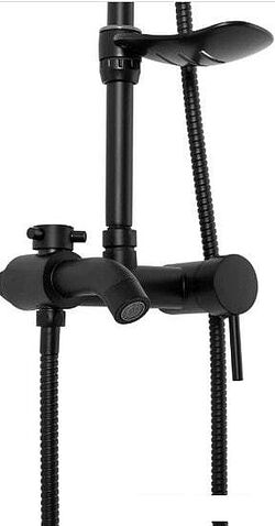 Душевая система Rea Luis REA-P7005 (черный)