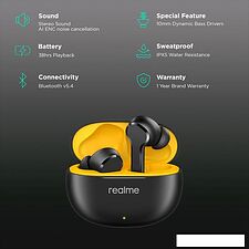 Наушники Realme Buds T110 (черный)