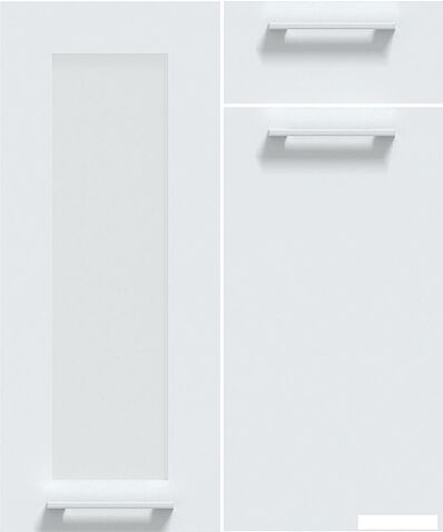 Готовая кухня Интерлиния Мила Gloss 3.1-ПМ2 (керамика/кашемир/травертин серый)