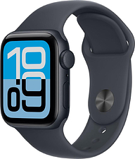 Умные часы Apple Watch SE 3 40 мм (алюминиевый корпус, полуночный/полуночный, спортивный силиконовый ремешок S/M)