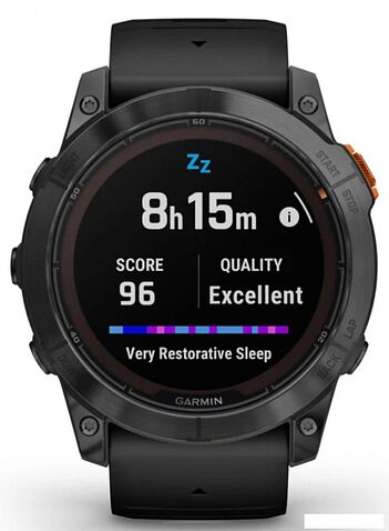 Умные часы Garmin Fenix 7X Pro Solar (сланцево-серый/черный)