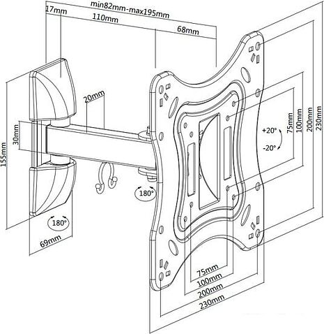 Кронштейн Ultramounts UM865