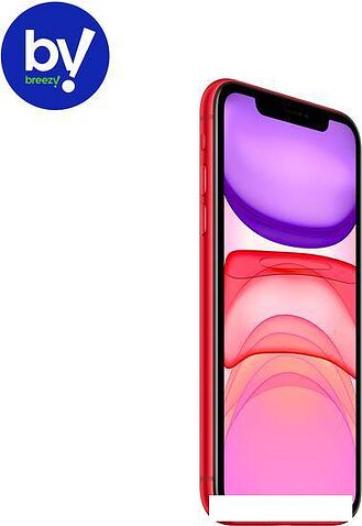 Смартфон Apple iPhone 11 128GB Воcстановленный by Breezy, грейд В (красный)