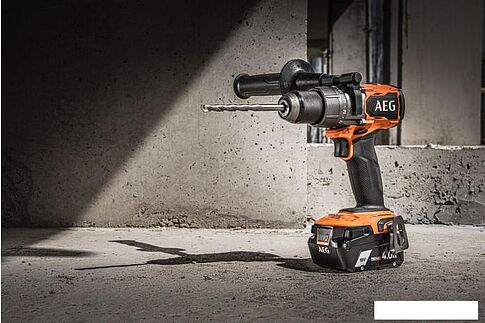Ударная дрель-шуруповерт AEG Powertools BSB 18C3BL-402C 4935478938 (с 2-мя АКБ 4 Ач, кейс)