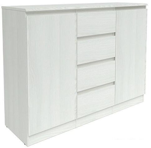 Тумба Евва Турин ТР-2D4S/YA-S (ясень снежный)