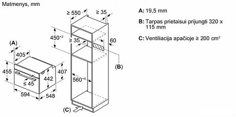 Электрический духовой шкаф Bosch Serie 8 CMG9241B1