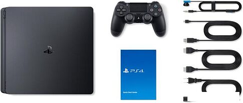 Игровая приставка Sony PlayStation 4 Slim 500GB (черный)