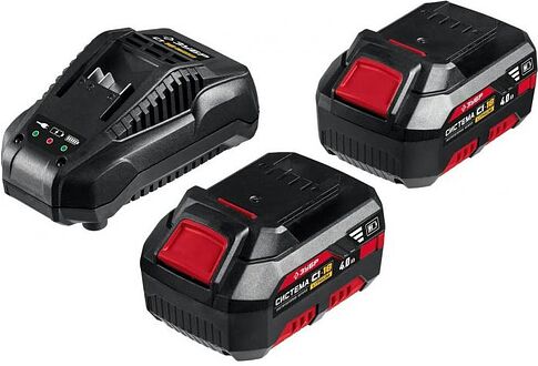 Газонокосилка Зубр Мастер ГКЛ-3736-42 (с 2-мя АКБ)