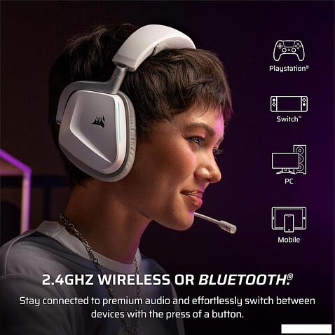 Наушники Corsair Void Wireless v2 (белый)