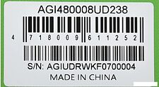 Оперативная память AGI UD238 8ГБ DDR5 4800 МГц AGI480008UD238 Оперативная память AGI UD238 8ГБ DDR5 4800 МГц AGI480008UD238