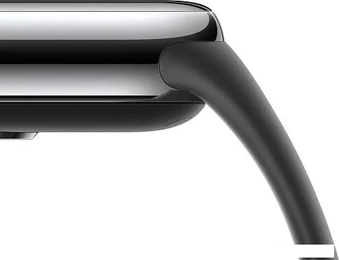Фитнес-браслет Xiaomi Smart Band 8 (серый, с черным силиконовым ремешком, международная версия)
