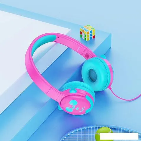 Наушники Hoco W31 (розовый)