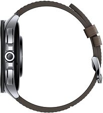 Умные часы Xiaomi Watch 2 Pro (серебристый, с коричневым кожаным ремешком, международная версия) Умные часы Xiaomi Watch 2 Pro (серебристый, с коричневым кожаным ремешком, международная версия)