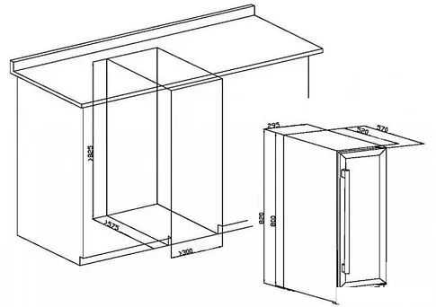 Винный шкаф Weissgauff WWC-17 DB DualZone