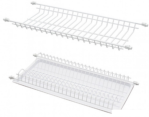 Готовая кухня Интерлиния Мила Деко 1.68x3.0 левая (белый-белый-кастилло темный)
