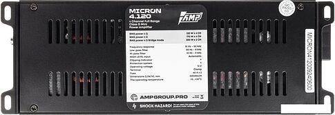 Автомобильный усилитель AMP Micron 4.120