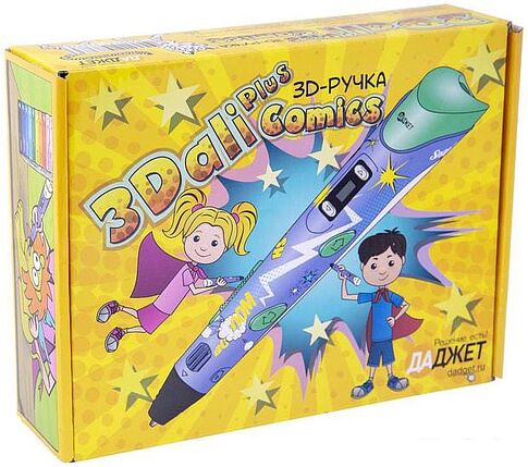 3D-ручка Даджет 3Dali Plus (comics)