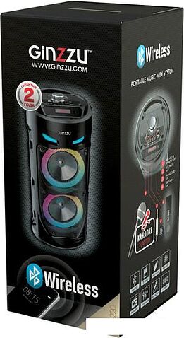 Колонка для вечеринок Ginzzu GM-220