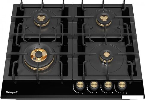 Варочная панель Weissgauff HGG 641 BV Volcano Burner Nano Glass