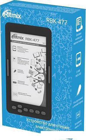 Электронная книга Ritmix RBK-477