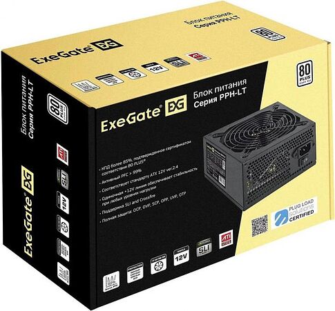 Блок питания ExeGate 650PPH-LT 80 Plus EX292146RUS-OEM