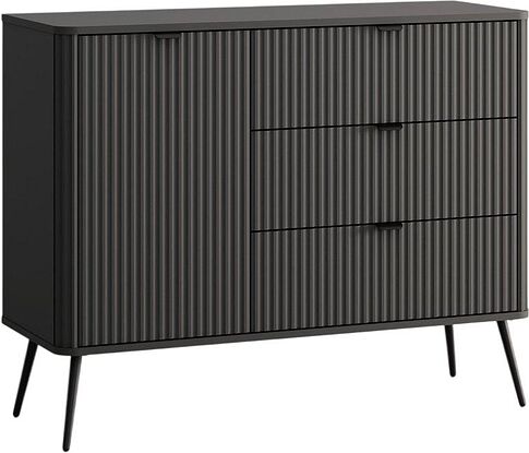 Тумба Arvento Rondo 1D3S (графит/дарк грей)