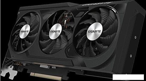 Видеокарта Gigabyte GeForce RTX 4070 Ti Windforce OC 12G GV-N407TWF3OC-12GD