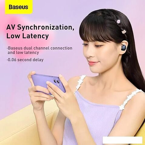 Наушники Baseus Bowie E2 (черный)