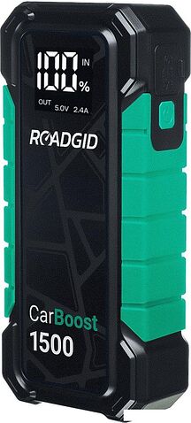 Портативное пусковое устройство Roadgid CarBoost 1500