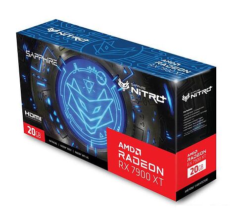 Видеокарта Sapphire Nitro+ Radeon RX 7900 XT Vapor-X 20GB 11323-01-40G