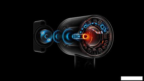 Фен Dyson HD16 Supersonic Nural Straight+Wavy (с переходником на евровилку, янтарный шелк)