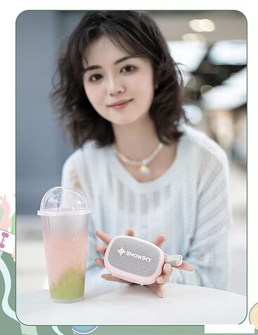 Беспроводная колонка Snowsky Anywhere (розовый)