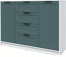 Тумба Интерлиния Концепт Тренд КТ-Т140 (белый платинум/верде)