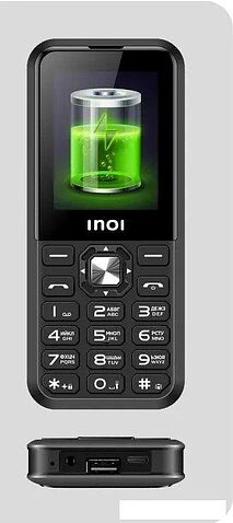 Телефон Inoi 340 PowerHub 4G (черный)