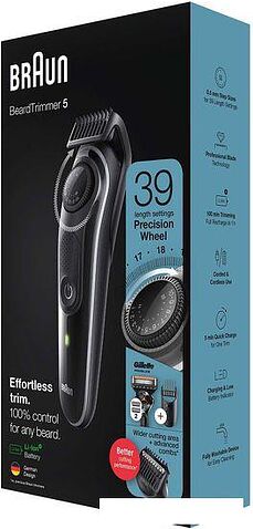 Триммер для бороды и усов Braun BT5342